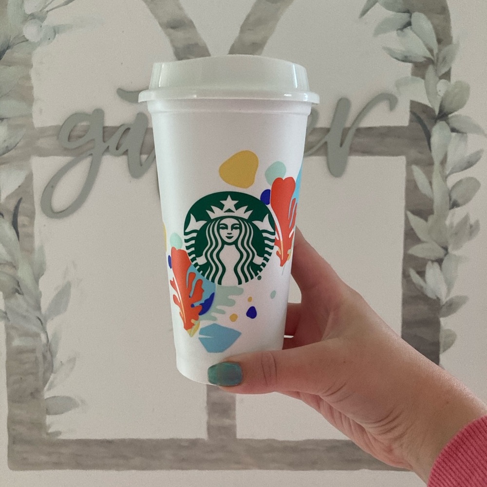 Starbucks spring hard to find hot cup